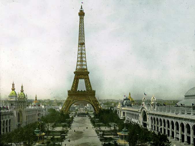 Eiffel Tower 1900